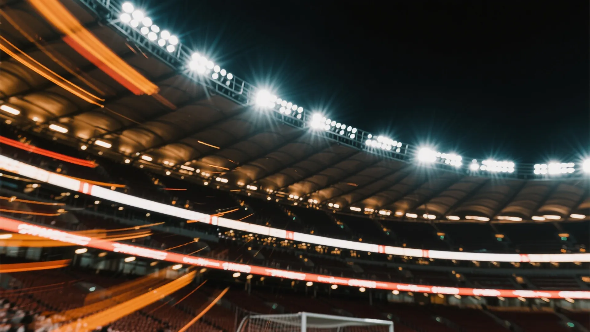 世界杯赛场灯光