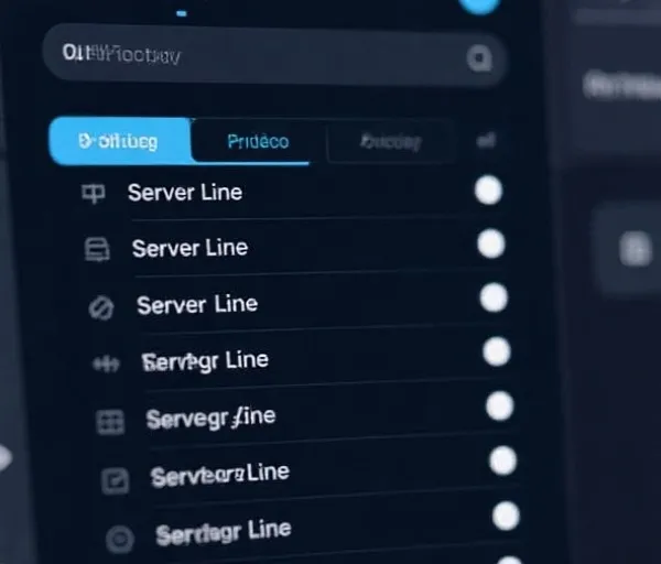 Player Line Switching Interface